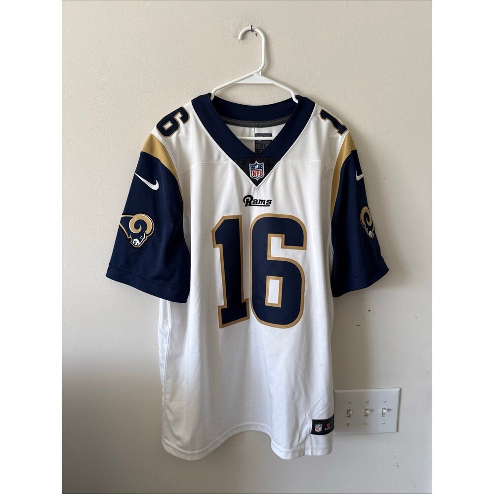 Men's Nike Jared Goff #16 Los Angeles Rams Vapor Limited NFL Jersey Sz XL - RARE